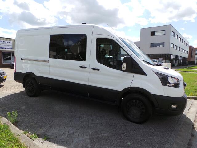 Ford TRANSIT 350 2.0 TDCI 130pk 7 persoons L3H2 DC Airco,Cruise,Pdc,Enz
