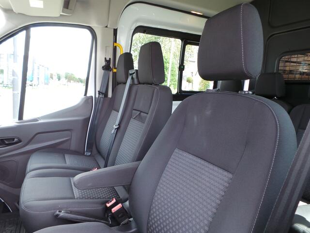 Ford TRANSIT 350 2.0 TDCI 130pk 7 persoons L3H2 DC Airco,Cruise,Pdc,Enz