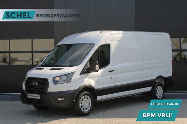 Ford TRANSIT 350 2.0 TDCI L3H2 Trend 130pk Trend - Navigatie - Blind Spot - Adaptive cruise - Camera - 270gr deuren - Trekhaak - Rijklaar