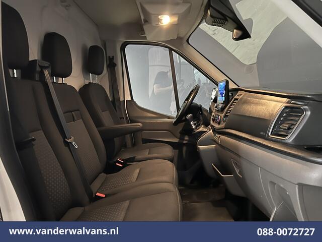 Ford TRANSIT 2.0TDCI 131pk L4H3 Euro6 Airco | Camera | Navigatie | Apple Carplay | Android Auto | Cruisecontrol LED, Verwarmde voorruit, Stoelverwarming, Parkeersensoren, Bijrijdersbank
