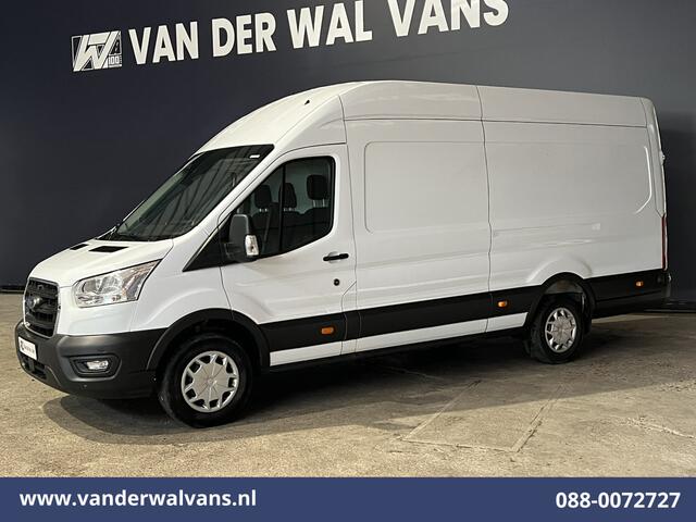 Ford TRANSIT 2.0TDCI 131pk L4H3 Euro6 Airco | Camera | Navigatie | Apple Carplay | Android Auto | Cruisecontrol LED, Verwarmde voorruit, Stoelverwarming, Parkeersensoren, Bijrijdersbank