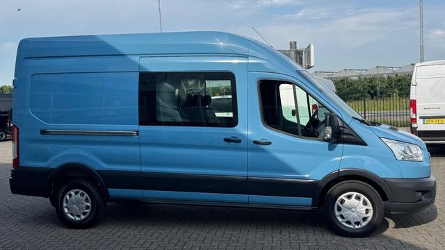 Ford TRANSIT 2.0 TDCI 125KW 170PK DC DUBBELE CABINE L3H2 EURO 6 AIRCO/ NAVIGATIE/ CRUISE CONTROL/ TREKHAAK/ 100% DEALERONDERHOUDEN