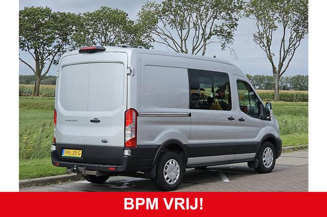 Ford TRANSIT 350 2.0 TDCI L2H2 DC Trend ac automaat DC EURO6 org NL carplay