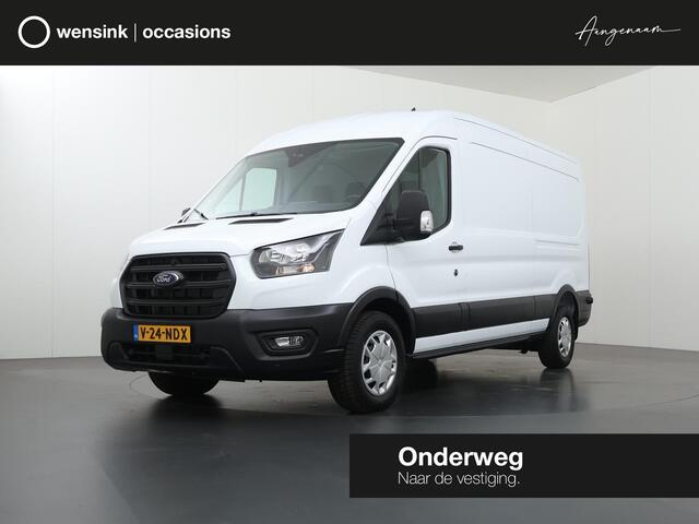 Ford TRANSIT 350 | 2.0 TDCI | Aut. | L3 H2 | Trend | TREKHAAK 2500KG AHW | CLIMATE CONTROL | NAVIGATIE | PARKEERSENSOREN V+A | CRUISE CONTROL | BIJRIJDERSBANK | LAADRUIMTE PAKKET | APPLE CARPLAY / ANDROID AUTO | STOEVERWARMING