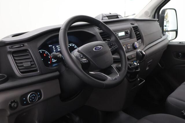 Ford TRANSIT 350 2.0 TDCI L4H1 Trend Skeletal | Uit voorraad leverbaar | Karhof Gesloten Bak + Overloopklep | Kenteken 2024 | Bluetooth | Cruise Control | Voorruitverwarming | Laadvermogen 1200KG + |