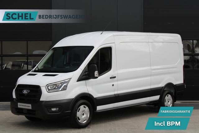 Ford TRANSIT 350 2.0 TDCI L3H2 Trend 130pk Trend - Facelift - Xenon - Carplay - Android - Camera - Airbag Passagier - Rijklaar