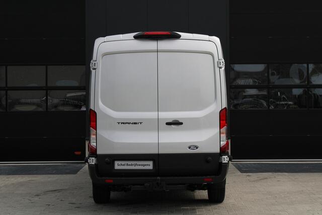 Ford TRANSIT 350 2.0 TDCI L3H2 Trend 165pk - Facelift - 2x Schuifdeur - 360 Camera - Trekhaak - ACC - Stoel & Stoelverwarming - Blind Spot - Navi - 270gr deuren - Rijklaar