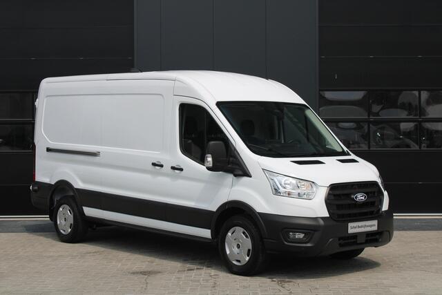 Ford TRANSIT 350 2.0 TDCI L3H2 Trend 165pk - Facelift - 2x Schuifdeur - 360 Camera - Trekhaak - ACC - Stoel & Stoelverwarming - Blind Spot - Navi - 270gr deuren - Rijklaar