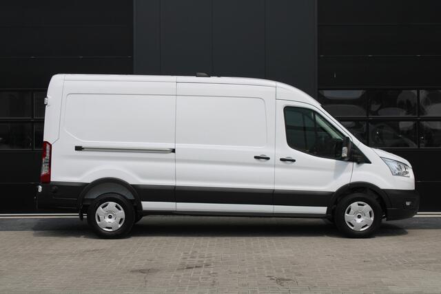 Ford TRANSIT 350 2.0 TDCI L3H2 Trend 165pk - Facelift - 2x Schuifdeur - 360 Camera - Trekhaak - ACC - Stoel & Stoelverwarming - Blind Spot - Navi - 270gr deuren - Rijklaar