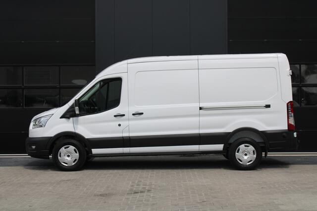 Ford TRANSIT 350 2.0 TDCI L3H2 Trend 165pk - Facelift - 2x Schuifdeur - 360 Camera - Trekhaak - ACC - Stoel & Stoelverwarming - Blind Spot - Navi - 270gr deuren - Rijklaar