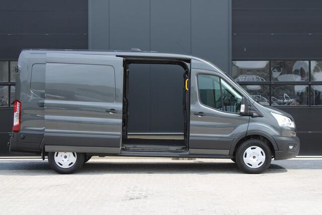 Ford TRANSIT 350 2.0 TDCI L3H2 Trend 165pk - Facelift - 2x Schuifdeur - 360 Camera - Trekhaak - ACC - Stoel & Stoelverwarming - Blind Spot - Navi - 270gr deuren - Rijklaar