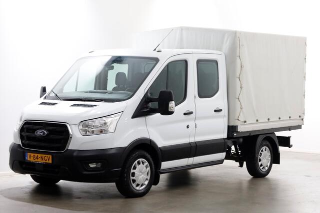 Ford TRANSIT 2.0 TDCI 130pk L2H1 Trend D.C. Open Laadbak met huif 05-2020