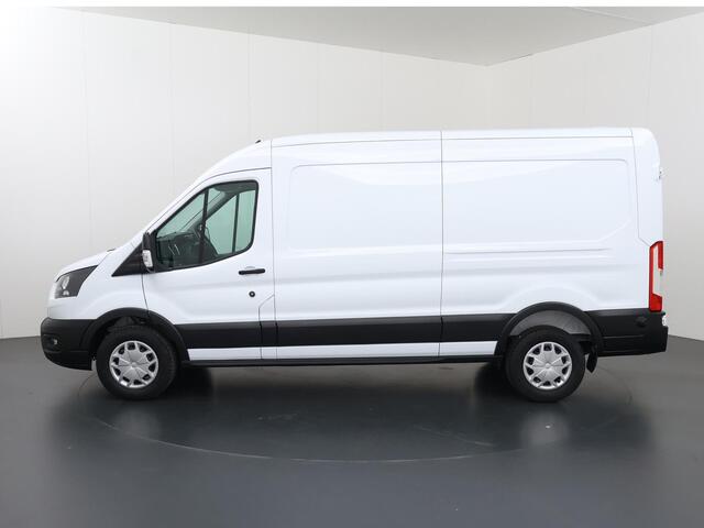 Ford TRANSIT 350 | 2.0 TDCI | L3 H2 | TREND | TREKHAAK 2500KG AHW | CLIMATE CONTROL | NAVIGATIE | PARKEERSENSOREN V+A | CRUISE CONTROL | BIJRIJDERSBANK | LAADRUIMTE PAKKET | APPLE CARPLAY / ANDROID AUTO | STOEVERWARMING