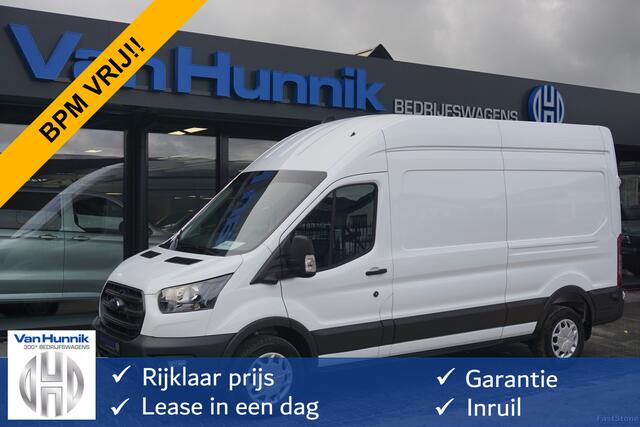 Ford TRANSIT 350L 130PK L3H3 BPM VRIJ!! Navi, 360° Camera, Adap. Cruise, 270° Deur!! NR. A44