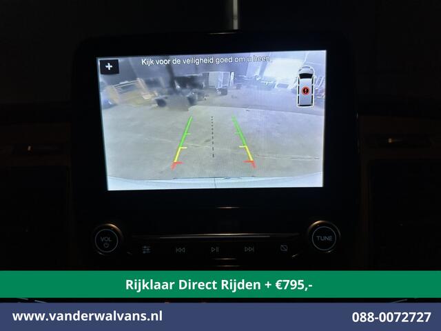 Ford TRANSIT 2.0 TDCI 131pk L3H2 Euro6 *Rijklaar Direct Rijden* Airco | Camera | Navigatie | Apple Carplay | Android Auto | Stoelverwarming Verwarmde voorruit, Cruisecontrol, Parkeersensoren, Elektrisch verstelbare bestuurdersstoel, Bijrijdersbank