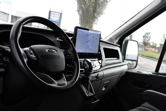 Ford TRANSIT 350 2.0 TDCI L3H2 RWD Black Edition Adaptieve Cruise, Camera, 3500kg Trekhaak, 2 x Schuifdeur, Carplay, Xenon, 165pk, Automaat, Uniek!