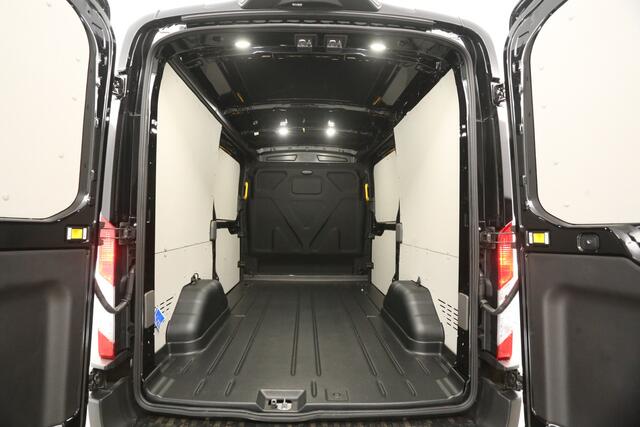 Ford TRANSIT 350 2.0 TDCI 165PK L2H2 Trend | BPM VRIJ | 2800kg | Trekh. | Aut. | Virtual Cockpit | Schuifdeur L+R | 3-Zits | Airco | Cruise | Camera | Carplay.