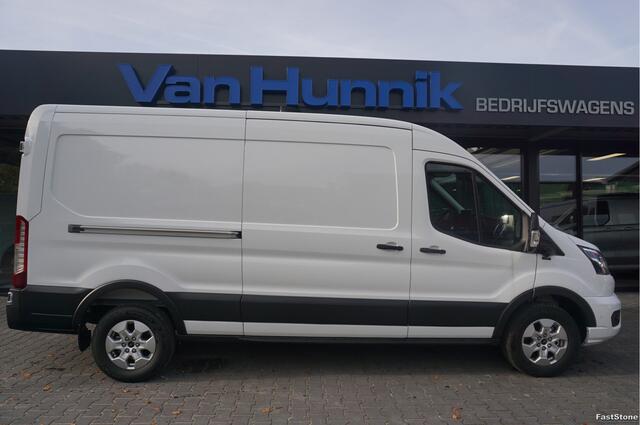Ford TRANSIT 350L L3H2 Limited AUT-10 RWD 165PK BPM VRIJ Navi, Adap. Cruise, 360° Cam, 3.5T Trekhaak!! NR. A188