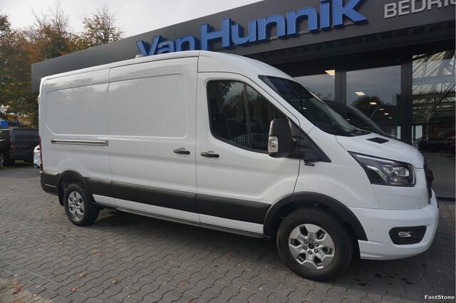 Ford TRANSIT 350L L3H2 Limited AUT-10 RWD 165PK BPM VRIJ Navi, Adap. Cruise, 360° Cam, 3.5T Trekhaak!! NR. A188