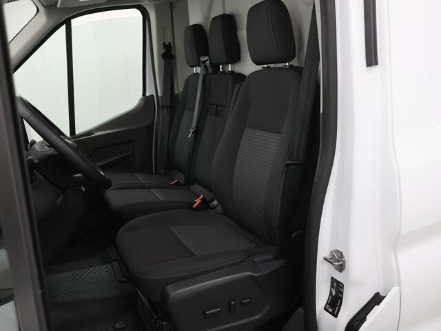Ford TRANSIT 350 | 2.0 TDCI | AUT. | L3 H2 | TREND | TREKHAAK | STOELVERWARMING | NAVIGATIE | CAMERA | CARPLAY / ANDROID AUTO | LAADRUIMTE PAKKET | BIJRIJDERSBANK | VOORRUITVERWARMING | SPIEGELVERWARMING