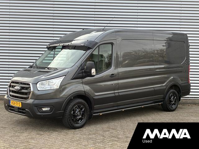 Ford TRANSIT 350 2.0 TDCI L3H2 Zonneklep Trekhaak Airco Cruise Sidebar Dodehoeksensor