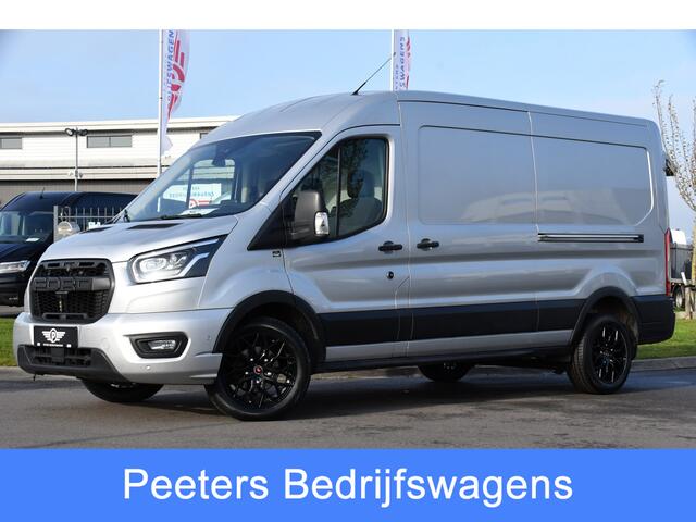 Ford TRANSIT 350 2.0 TDCI L3H2 Limited PB Edition Adaptieve Cruise, 360 Camera, Carplay, 185pk, Automaat, Xenon, 2 x Schuifdeur, Uniek!