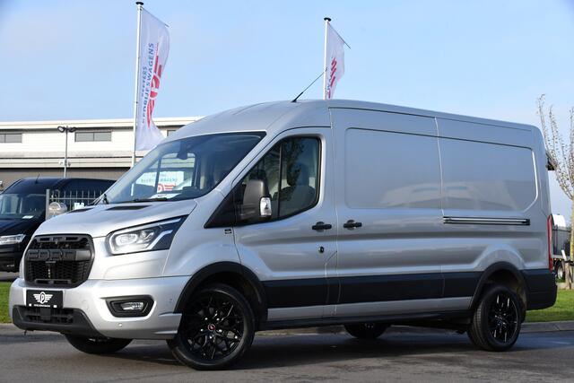 Ford TRANSIT 350 2.0 TDCI L3H2 Limited PB Edition Adaptieve Cruise, 360 Camera, Carplay, 185pk, Automaat, Xenon, 2 x Schuifdeur, Uniek!