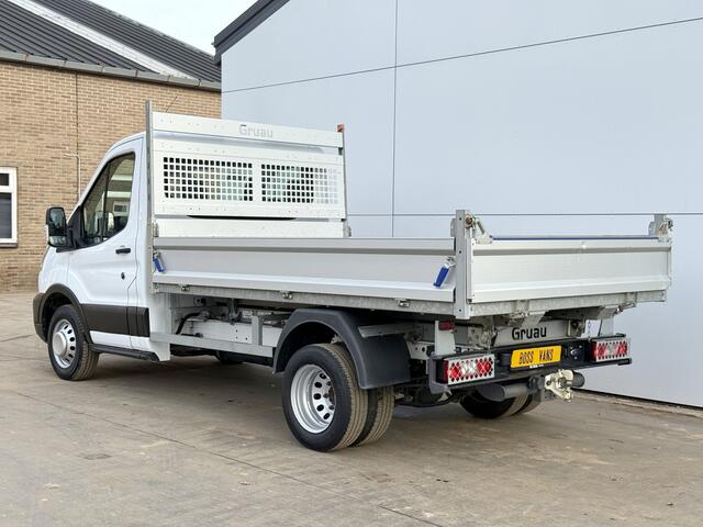 Ford TRANSIT 350 2.0 TDCI 130PK Kipper Dubbellucht Benne Tipper Trekhaak
