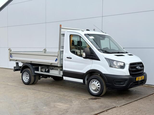 Ford TRANSIT 350 2.0 TDCI 130PK Kipper Dubbellucht Benne Tipper Trekhaak