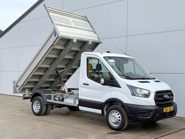 Ford TRANSIT 350 2.0 TDCI 130PK Kipper Dubbellucht Benne Tipper Trekhaak