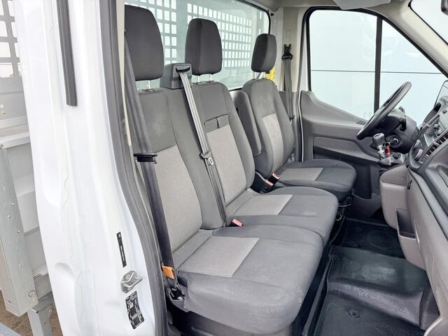 Ford TRANSIT 350 2.0 TDCI 130PK Kipper Dubbellucht Benne Tipper Trekhaak