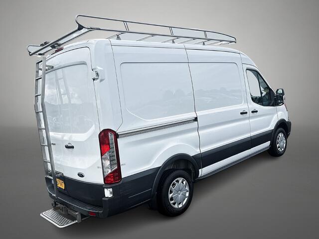 Ford TRANSIT 310 2.0 TDCI L2H2 / 3Pers. / *Ideaal voor Camper* / Imperial & Ladder / Airco / Trekhaak / Pdc.V+A / Navigatie / Distr.vv.bij 60.400 km / Apk 04-2026