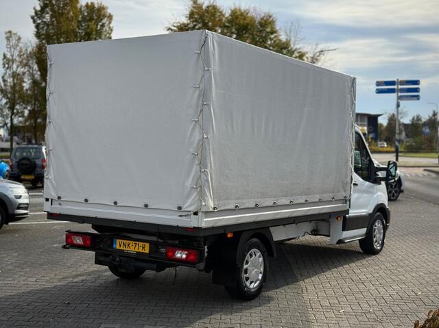 Ford TRANSIT 2.0 TDCI PICK-UP OPEN LAADBAK MET HUIF 1e EIGENAAR