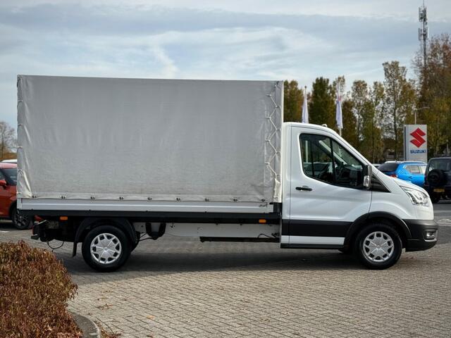 Ford TRANSIT 2.0 TDCI PICK-UP OPEN LAADBAK MET HUIF 1e EIGENAAR