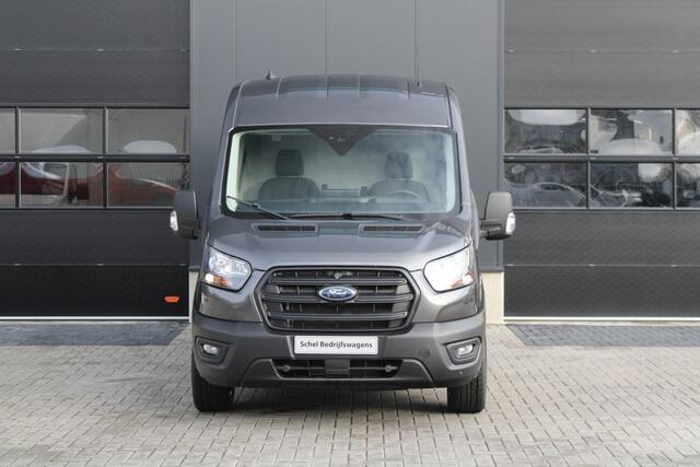 Ford TRANSIT 350 2.0 TDCI L3H2 Trend 130pk - Navi - Camera - Blind Spot - Stoelverwarming - 18" LM velgen - Trekhaak - Rijklaar