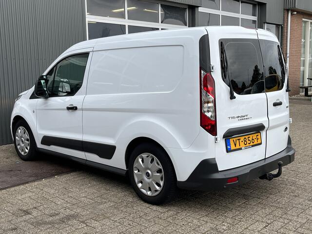 Ford TRANSIT CONNECT 1.0 Ecoboost Benzine Airco 3-Persoons Sortimo Kastinrichting Omvormer Trekhaak 1200kg trekgewicht Schuifdeur Parkeersensoren achter 1e eigenaar Bpm vrij Lage belasting !!