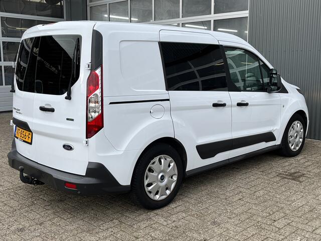 Ford TRANSIT CONNECT 1.0 Ecoboost Benzine Airco 3-Persoons Sortimo Kastinrichting Omvormer Trekhaak 1200kg trekgewicht Schuifdeur Parkeersensoren achter 1e eigenaar Bpm vrij Lage belasting !!
