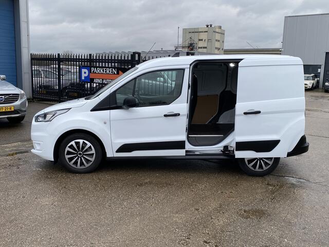 Ford TRANSIT CONNECT 1.5 EcoBlue L1 Trend EURO 6, 6-BAK, 2X SCHUIFDEUR, AIRCO, CRUISE CONTROL, PARKEERSENSOREN V+A, BLUETOOTH-RADIO-USB, ELEK-RAMEN, CENT-VERGRENDELING, NL AUTO