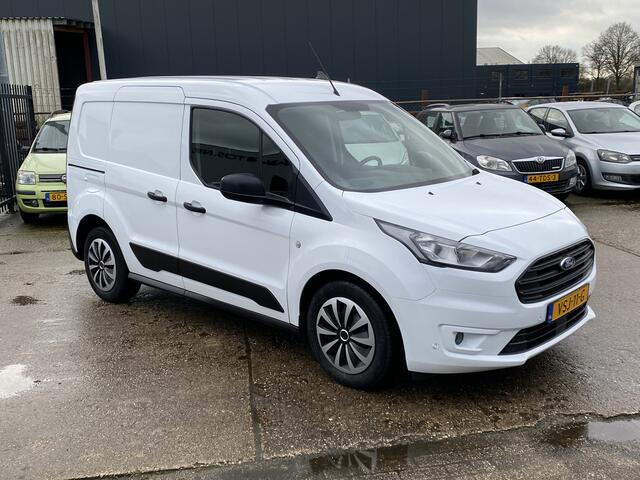 Ford TRANSIT CONNECT 1.5 EcoBlue L1 Trend EURO 6, 6-BAK, 2X SCHUIFDEUR, AIRCO, CRUISE CONTROL, PARKEERSENSOREN V+A, BLUETOOTH-RADIO-USB, ELEK-RAMEN, CENT-VERGRENDELING, NL AUTO