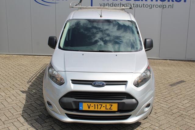 Ford TRANSIT CONNECT 1.5-75pk TDCI L1 Trend. Dames en heren ondernemers, let op: nette bedrijfswagen, goed voor nog jaren veilig en plezierig vervoer ! Airco, telefoonvoorb., trekhaak, imperiaal, laadruimte betimmerd etc.