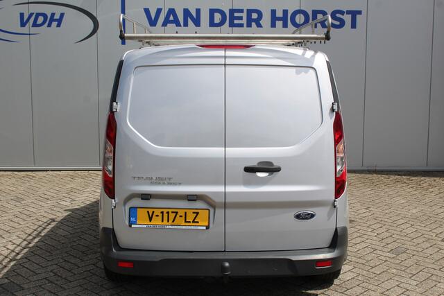 Ford TRANSIT CONNECT 1.5-75pk TDCI L1 Trend. Dames en heren ondernemers, let op: nette bedrijfswagen, goed voor nog jaren veilig en plezierig vervoer ! Airco, telefoonvoorb., trekhaak, imperiaal, laadruimte betimmerd etc.
