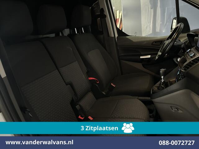Ford TRANSIT CONNECT 1.5 EcoBlue 101pk L1H1 Inrichting Euro6 Airco | 3-Zits | Camera | Navigatie | Apple Carplay | Android Auto Cruisecontrol, Parkeersensoren, Verwarmde voorruit, bijrijdersbank
