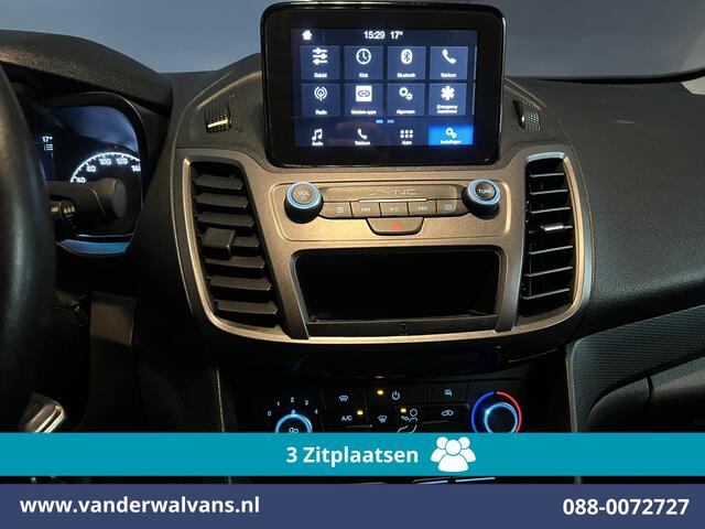 Ford TRANSIT CONNECT 1.5 EcoBlue L1H1 Euro6 Airco | 3-Zits | Camera | Apple Carplay | Android Auto | Cruisecontrol Verwarmde voorruit, Trekhaak, Parkeersensoren, Bijrijdersbank