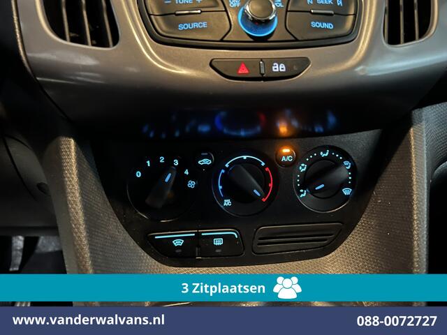 Ford TRANSIT CONNECT 1.5 TDCI L1H1 Euro6 Airco | 3-Zits | Imperiaal | Camera | Navigatie | Apple Carplay | Trekhaak Parkeersensoren, LM velgen, Bijrijdersbank
