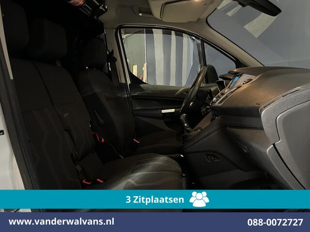 Ford TRANSIT CONNECT 1.5 TDCI L1H1 Euro6 Airco | 3-Zits | Imperiaal | Camera | Navigatie | Apple Carplay | Trekhaak Parkeersensoren, LM velgen, Bijrijdersbank