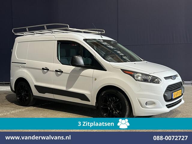 Ford TRANSIT CONNECT 1.5 TDCI L1H1 Euro6 Airco | 3-Zits | Imperiaal | Camera | Navigatie | Apple Carplay | Trekhaak Parkeersensoren, LM velgen, Bijrijdersbank