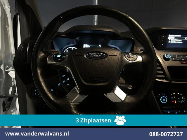 Ford TRANSIT CONNECT 1.5 EcoBlue 100pk L2H1 Euro6 Airco | 3-Zits | Cruisecontrol | Stoelverwarming | Verwarmde voorruit Parkeersensoren, Bijrijdersbank