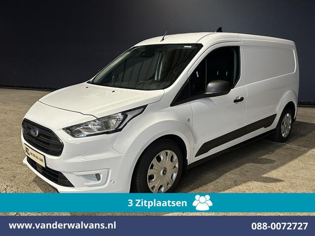 Ford TRANSIT CONNECT 1.5 EcoBlue 100pk L2H1 Euro6 Airco | 3-Zits | Cruisecontrol | Stoelverwarming | Verwarmde voorruit Parkeersensoren, Bijrijdersbank