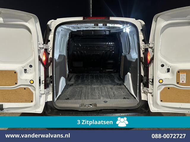 Ford TRANSIT CONNECT 1.5 EcoBlue 100pk L2H1 Euro6 Airco | 3-Zits | Cruisecontrol | Stoelverwarming | Verwarmde voorruit Parkeersensoren, Bijrijdersbank