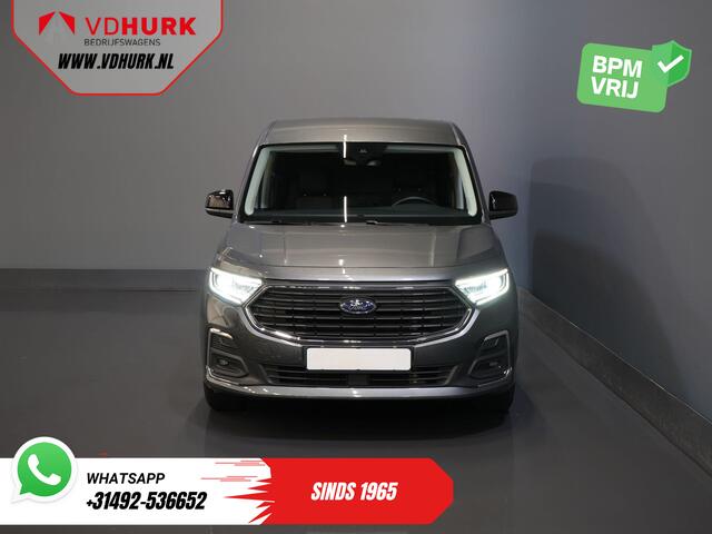 Ford TRANSIT CONNECT 2.0 125 pk DSG Aut. L2 Limited BPM VRIJ! Adapt.Cruise/ LED/ Virtual Cockpit/ Stoelverw./ Carplay/ Stuurverw./ Navi/ Camera/ PDC/ Climate/ Alarm/ Garantie 08-2026